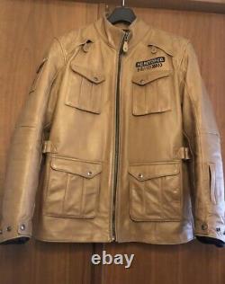 Très belle veste Moto Harley Davidson 3/4 Wheeler L cuir blouson moto Jacket