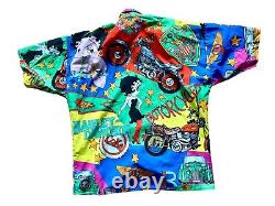 Versace Betty Boop chemise Versace Jeans Couture shirt Harley Davidson Moto