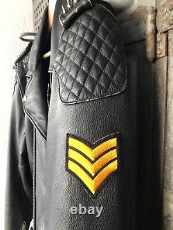 Veste Cuir Harley Davidson Custom Moto Jacket Leather Harley Davidson Custom