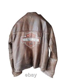 Veste En Cuir Harley Davidson