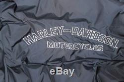 Veste de moto vert militaire custom byker caferacer bomber Harley Davidson XXL
