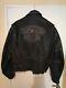 Vintage Perfecto Harley Davidson Motorcycles Cuir Noir Patine Taille Xl
