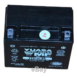 Yuasa YTX14L-BS Moto AGM Batterie aucun entretient nécessaire Harley Davidson &